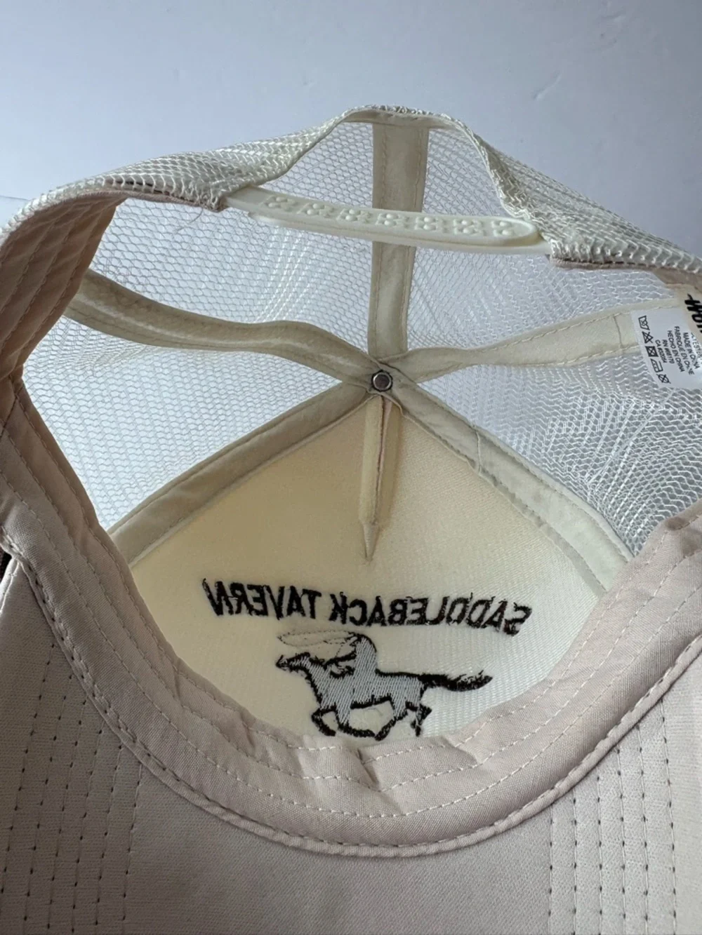 NWOT Anthropologie Worn/West Saddleback Tavern Trucker Hat
